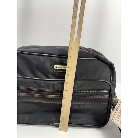 Samsonite Easy‎ Going Carry On Bag Adjustable Shoulder Strap Black Brand New - Picture 12 of 16